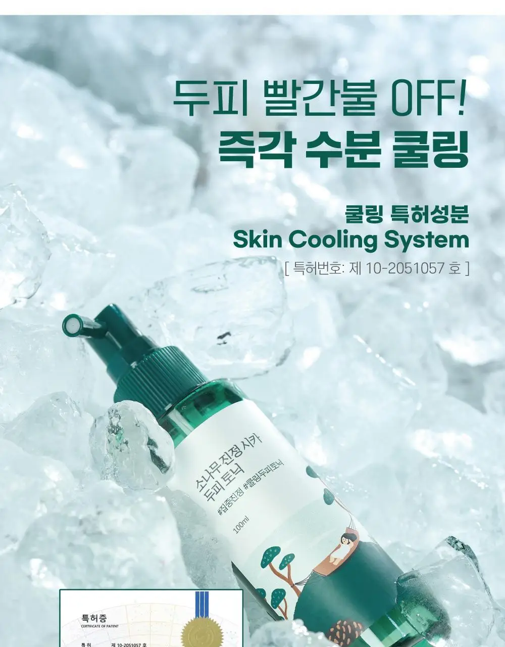 [소취케어] 라운드랩 소나무 진정 시카 두피 토닉 100ml 기획(+샴푸 50ml) 상세페이지 13